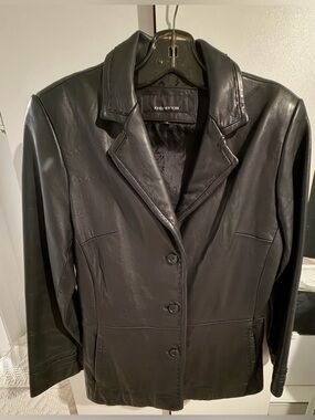 Jones New York Leather Jacket